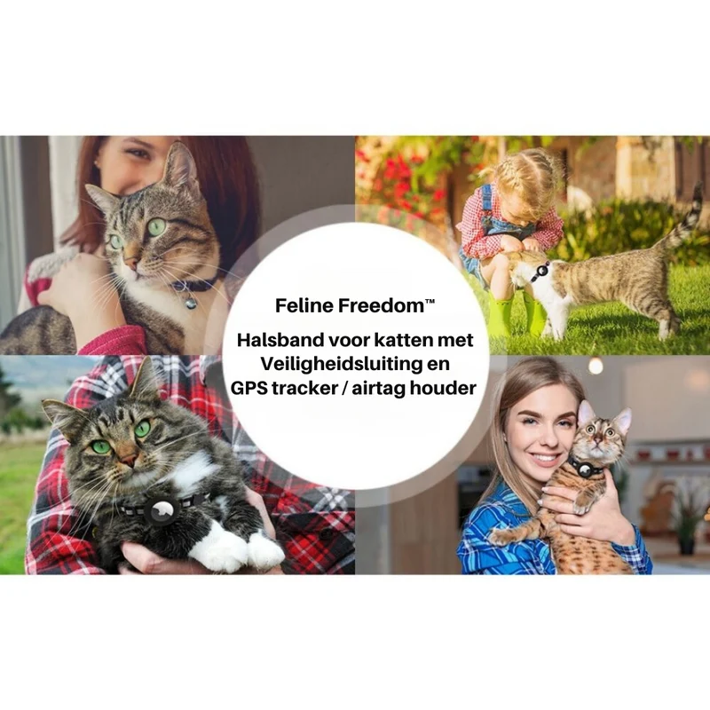 Sikkerhedssnor til kat med lukning