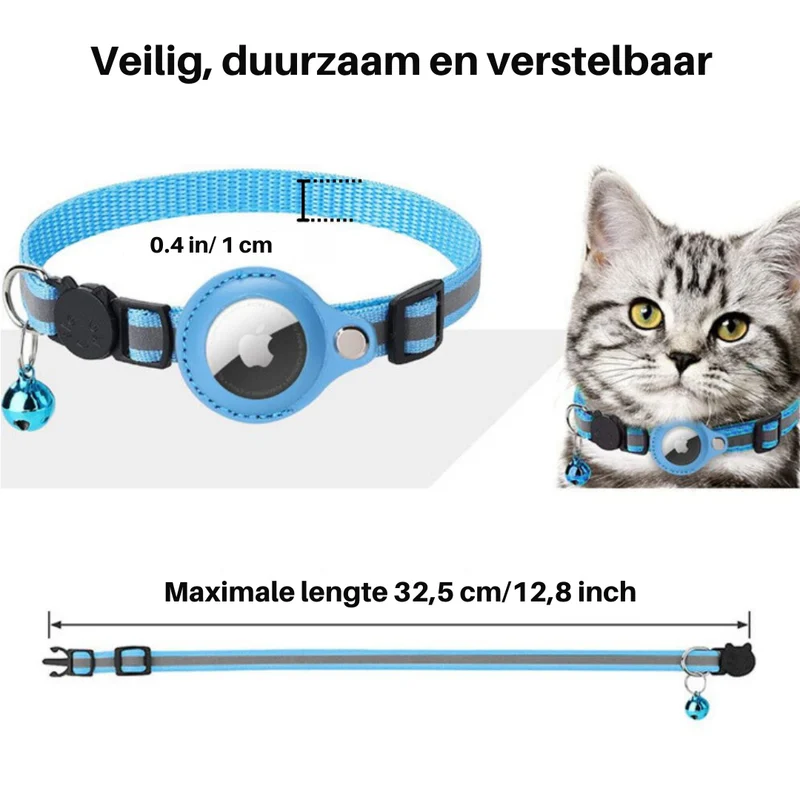 Sikkerhedssnor til kat med lukning