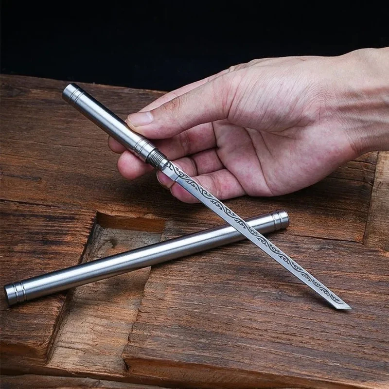 Diskret Mini Foldekniv til Selvforsvar med Ergonomisk Håndtag – Kompakt Sikkerhedsværktøj