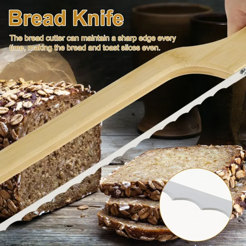 Brødkniv til Nem Skæring af Perfekte Skiver