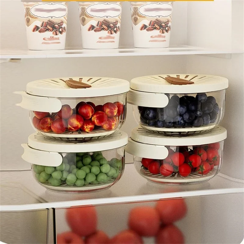 Opbevaringsbeholder til Frugt og Grøntsager - FreshSeal