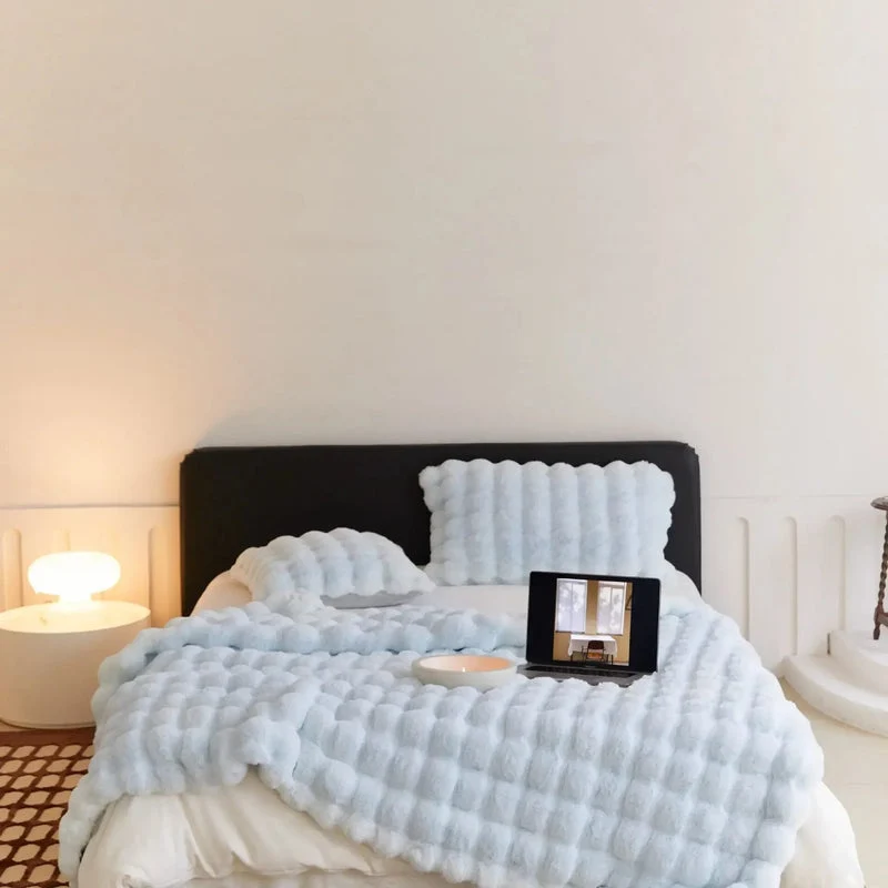Vendbar SnuggleSoft Plaid | Fleece | Året rundt varme