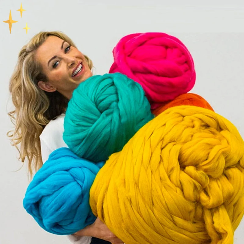 Tykt Strik Tæppe | Ekstra Stort og Varmt | Hjemmeaccessory | Håndlavet Design