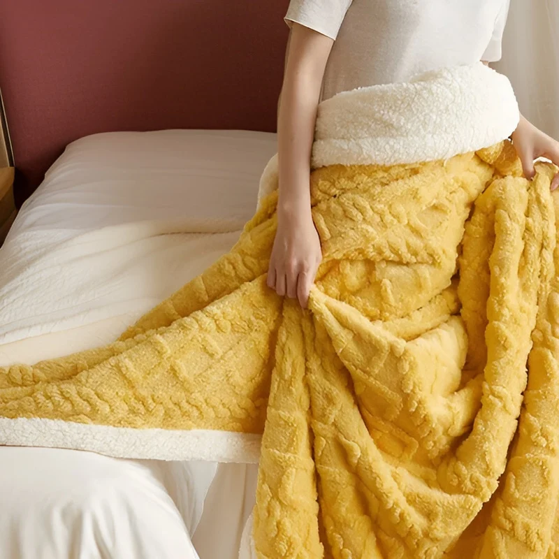 Vendbar Fleece Tæppe til Natvarme med Stil