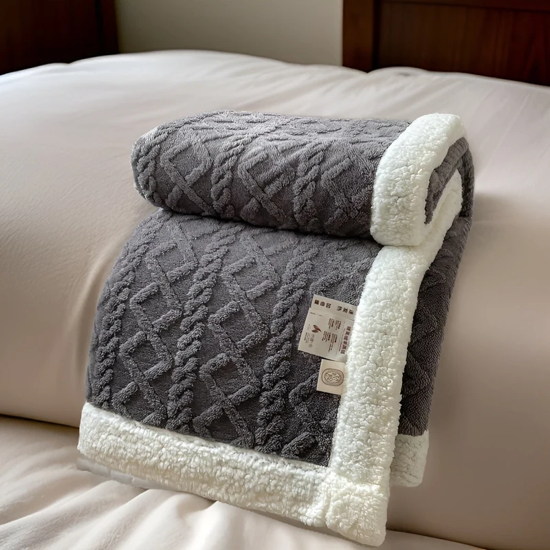 Vendbar Fleece Tæppe til Natvarme med Stil
