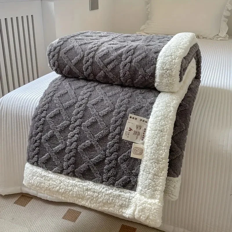 Luksus Sherpa Plaid til Alle Sæsoner