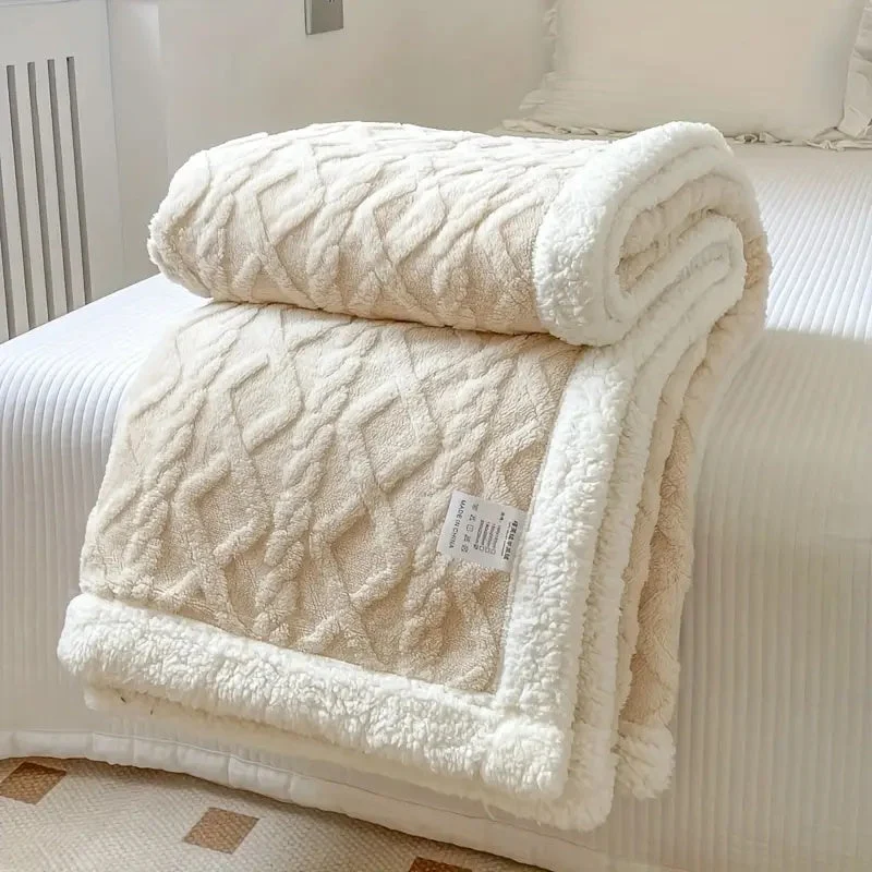 Luksus Sherpa Plaid til Alle Sæsoner