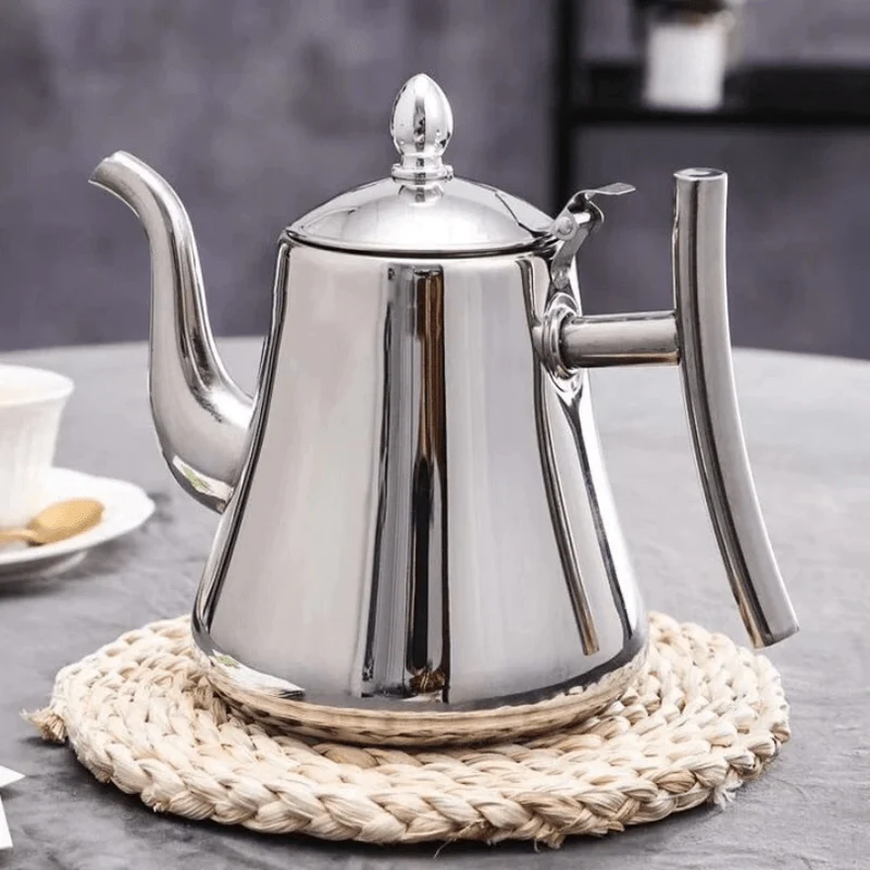 Induktionskedel med filter i rustfrit stål