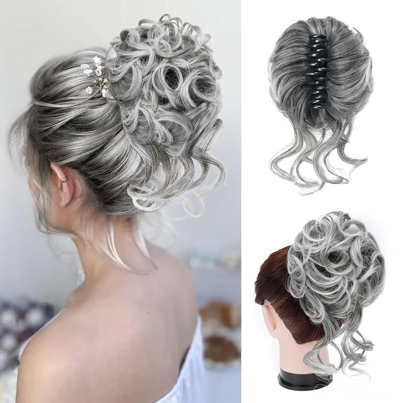 Hårklips med forlængelse til snoet knold – CurlClip