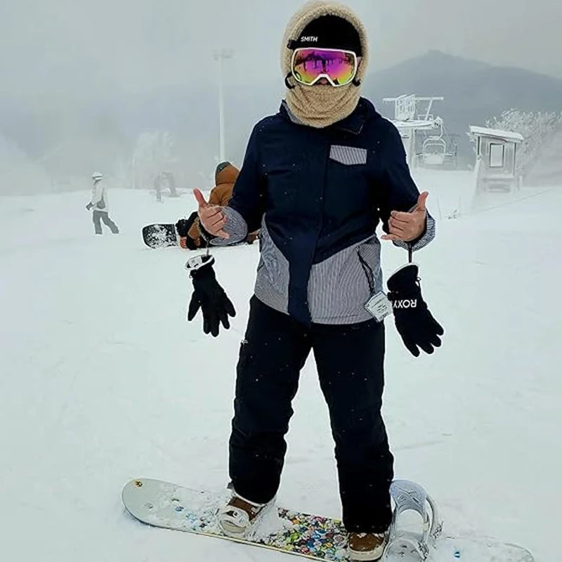 Ski Maske med Sherpa Hætte til Koldt Vejr