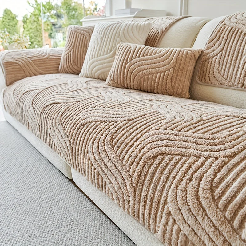 Sofaovertræk i Velour – Skridsikker og Åndbar til Elegant Stue