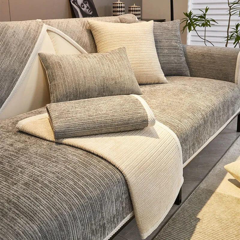 Elegant og bæredygtig sofaovertræk mod ridseskader