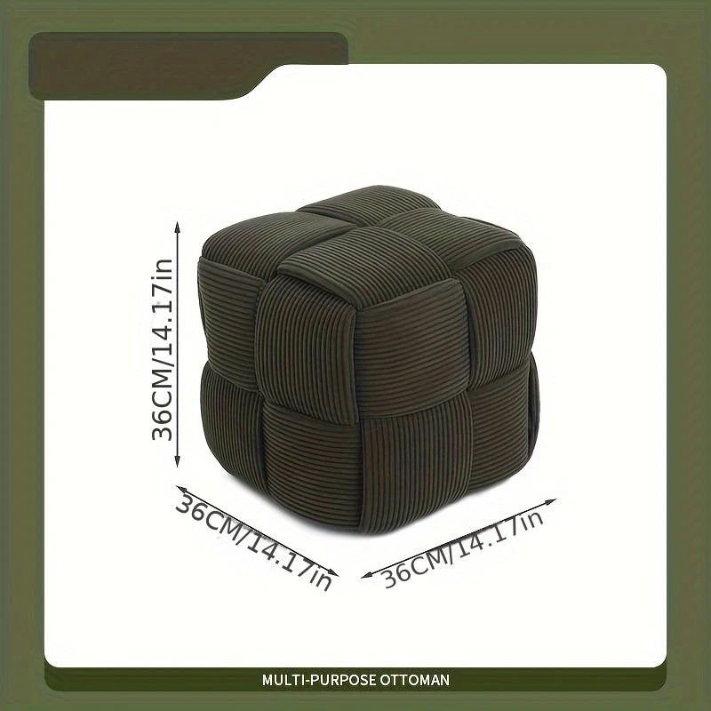CordyCube Puf – Stilfuld Design og Komfort i Én