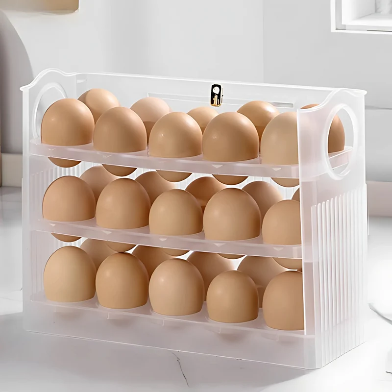 EggBox - Förvaringslåda För ägg i Tre Lager