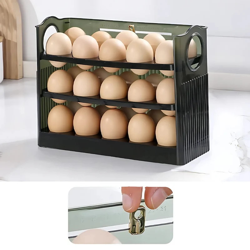 EggBox - Förvaringslåda För ägg i Tre Lager