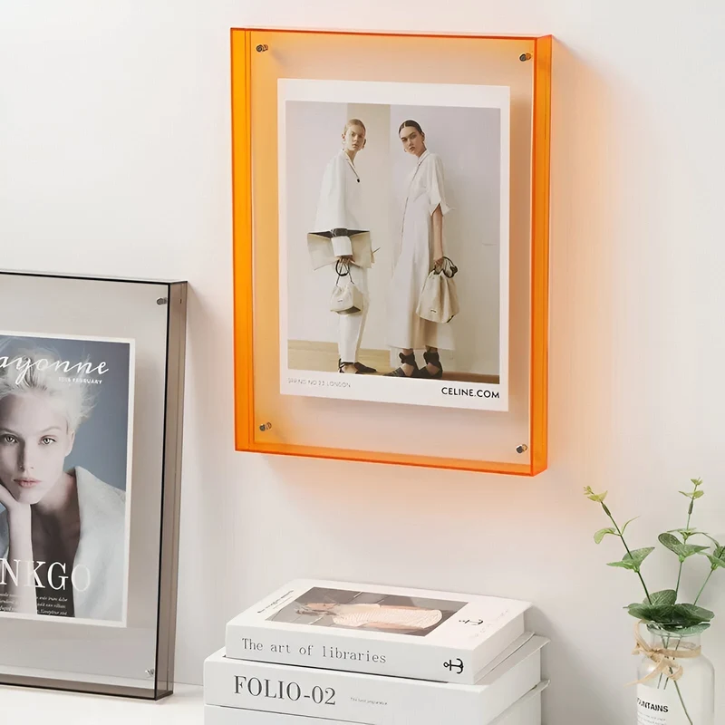 Moderne akrylramme med stilfuldt design