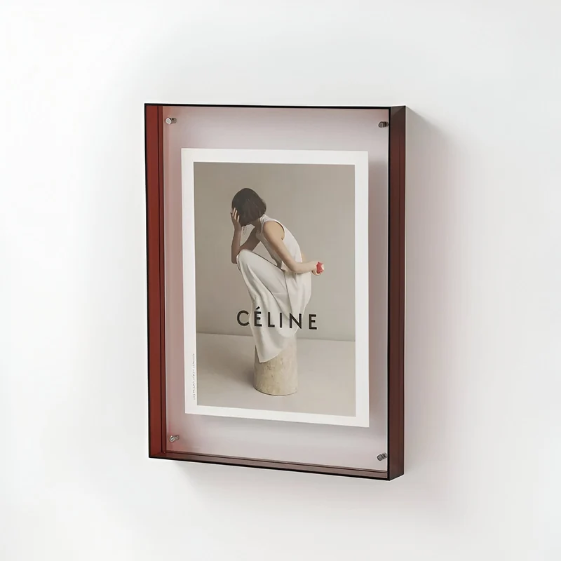 Moderne akrylramme med stilfuldt design