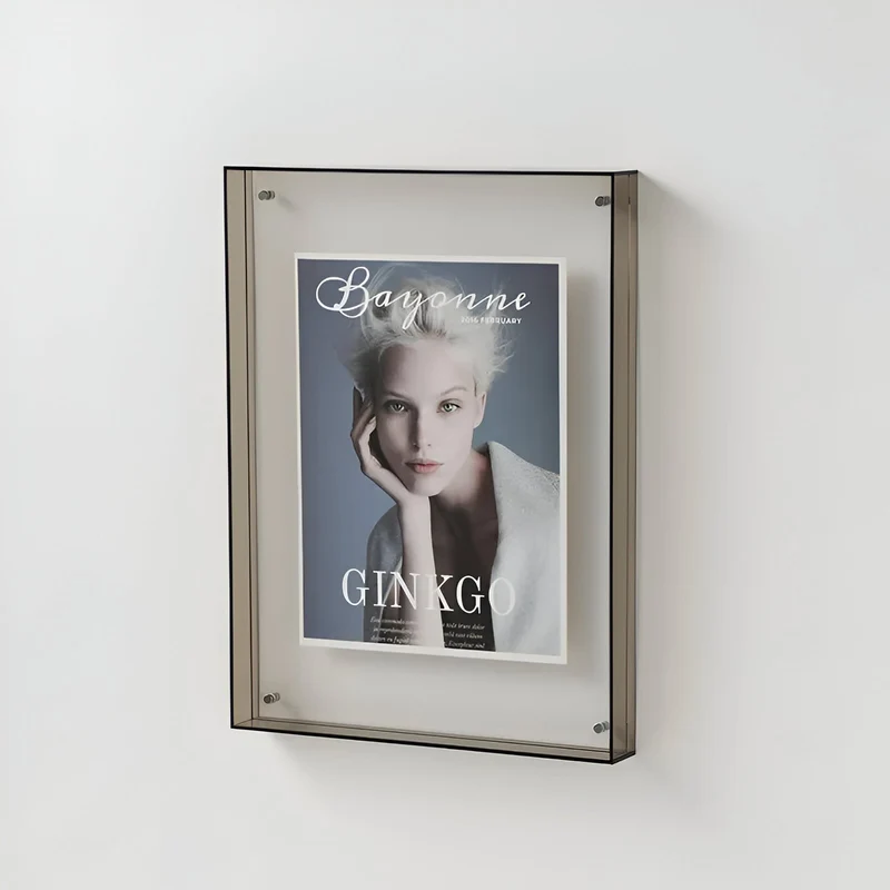 Moderne akrylramme med stilfuldt design
