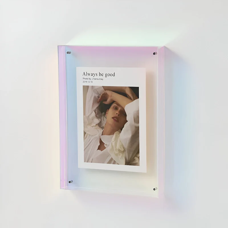 Moderne akrylramme med stilfuldt design