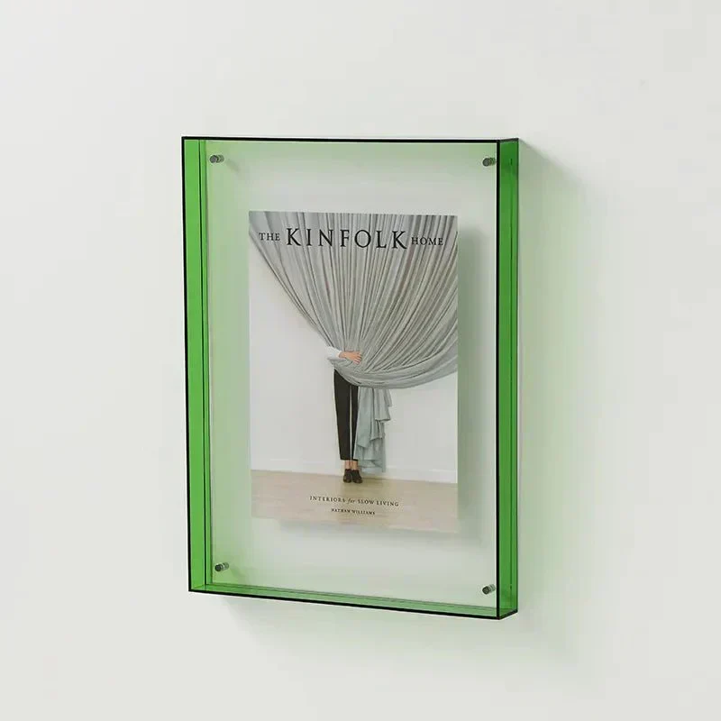 Moderne Farverige Fotoholder i Akryl – Udstillingshylde