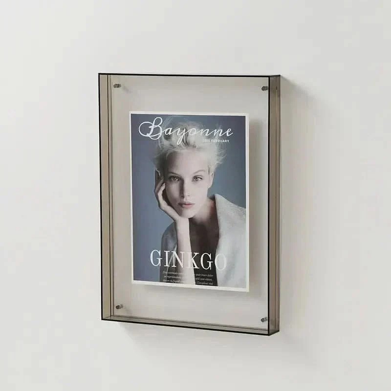 Fotografisk Ramme i Akryl med Farvede Kanter