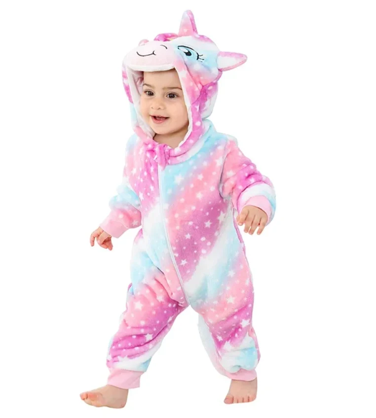 Flannel Jumpsuit til Børn – Sødt Sæt til Leg