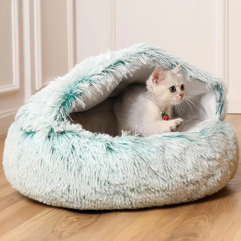 Blødt rede til hunde og katte - Beroligende seng