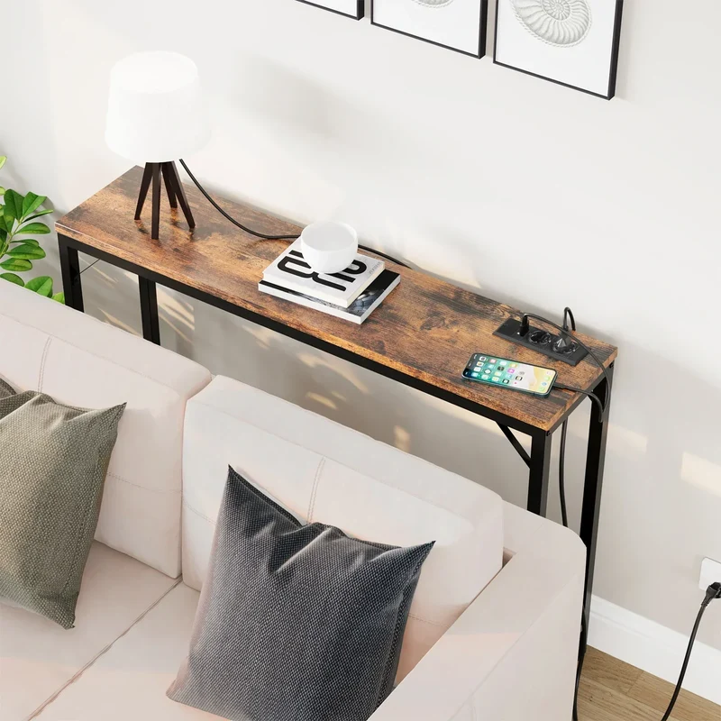 Sidetabel med Tempereret Glas - Moderne og Holdbart Design