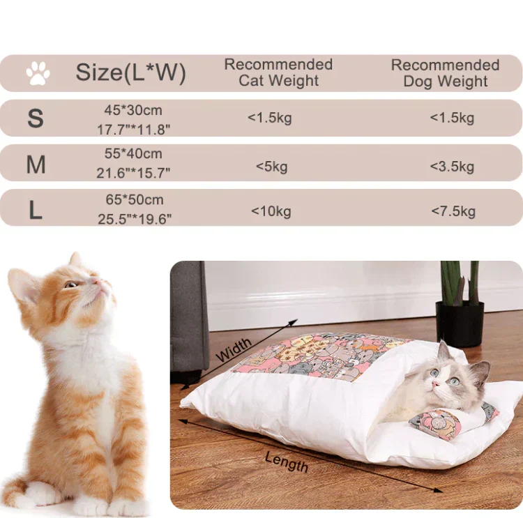 Vinter Sovepose til Katte – CozyPaws DreamNest