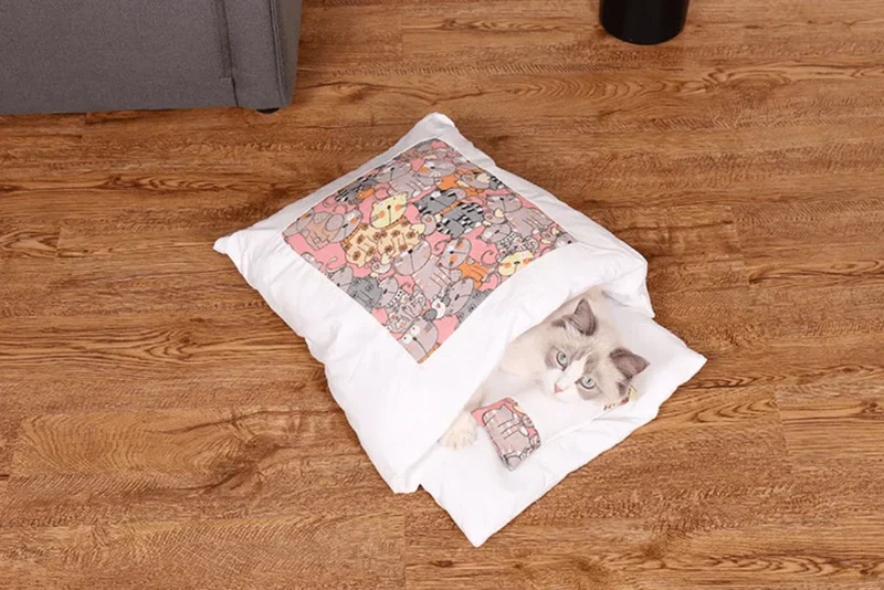 Vinter Sovepose til Katte – CozyPaws DreamNest