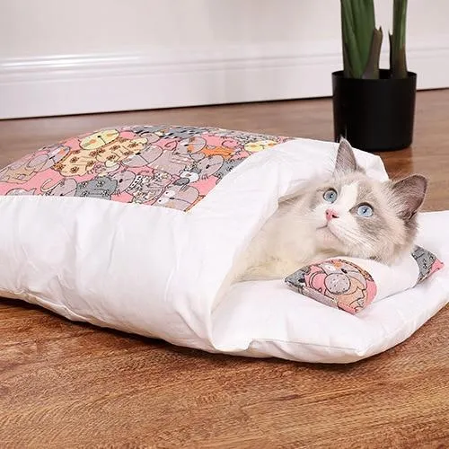Vinter Sovepose til Katte – CozyPaws DreamNest