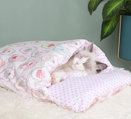 Vinter Sovepose til Katte – CozyPaws DreamNest