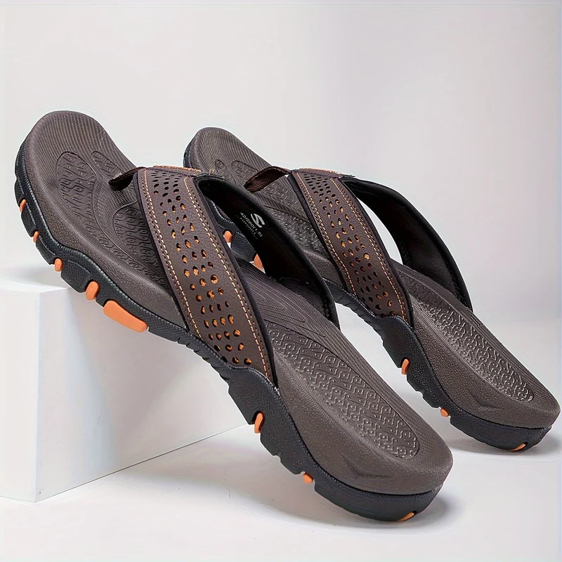 Komfortable Slip-On Sandaler til Mænd – Holdbare og Åndbare