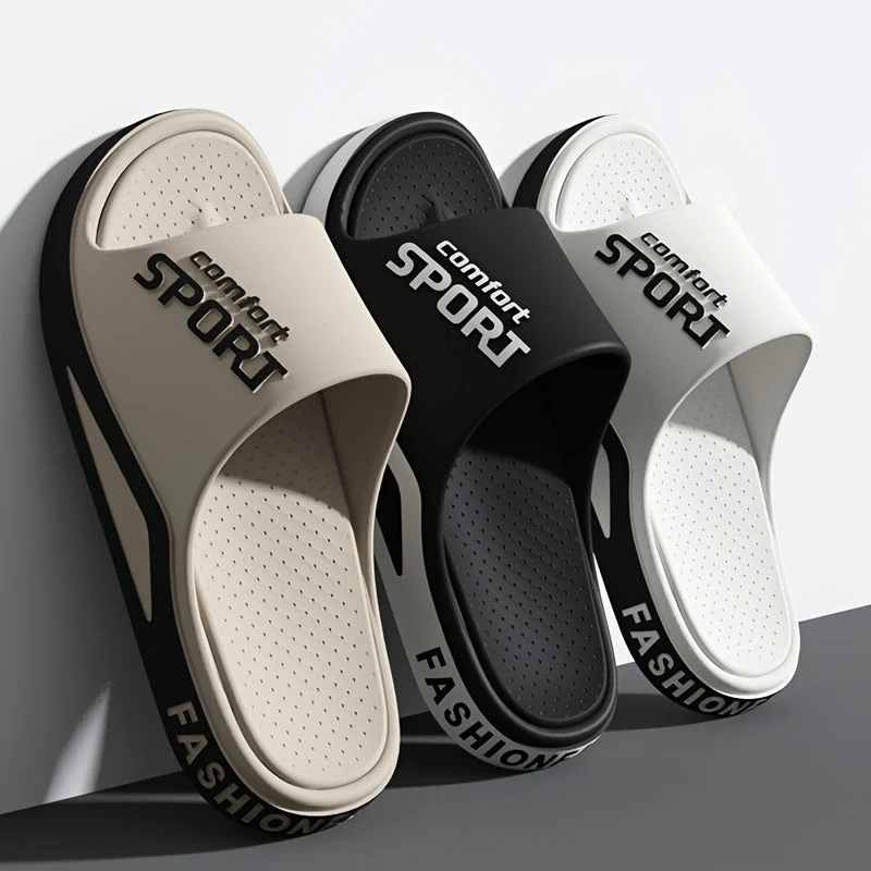 Letvægts unisex sportssandaler med komfortabelt slip-on design
