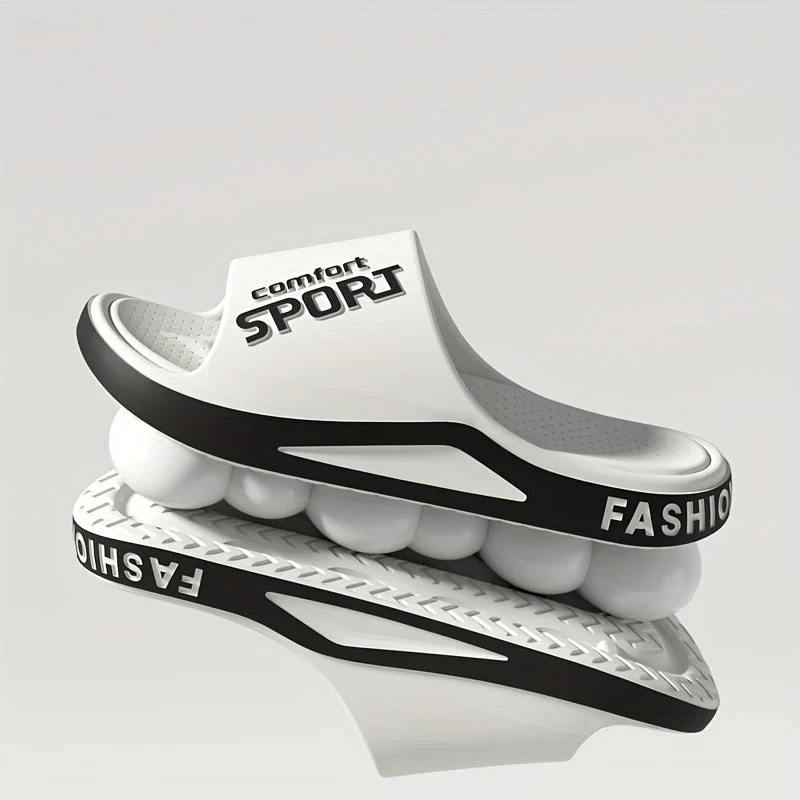 Letvægts unisex sportssandaler med komfortabelt slip-on design