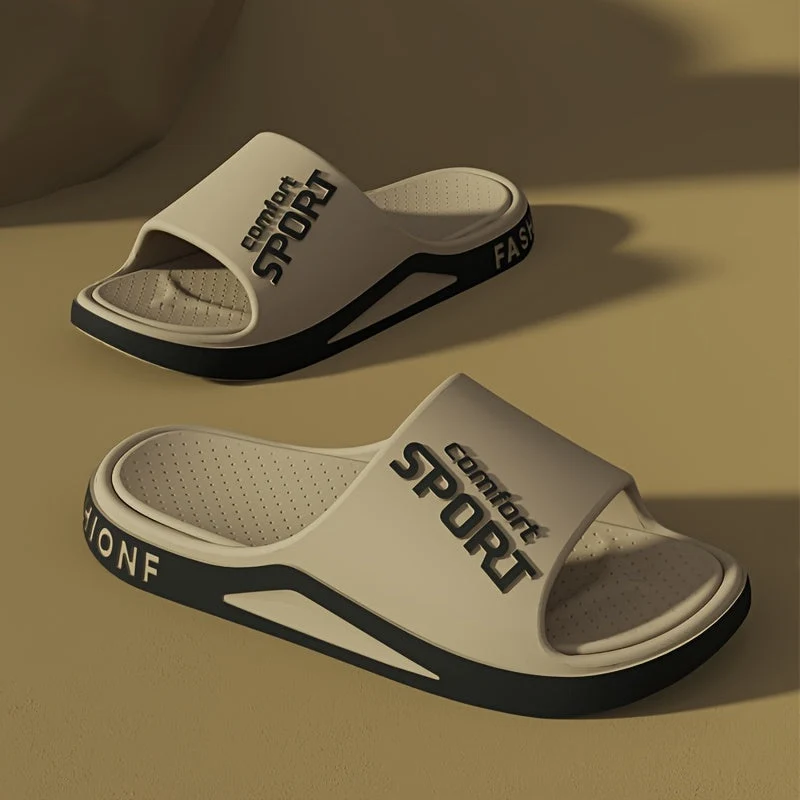 Letvægts unisex sportssandaler med komfortabelt slip-on design