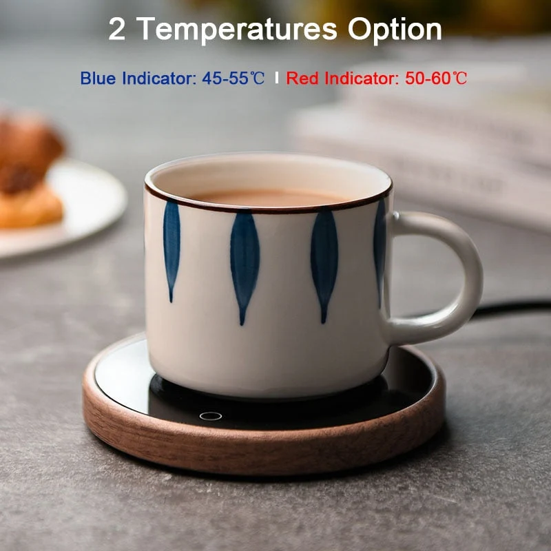 Elegant og Smart Kaffevarmer med Temperaturkontrol