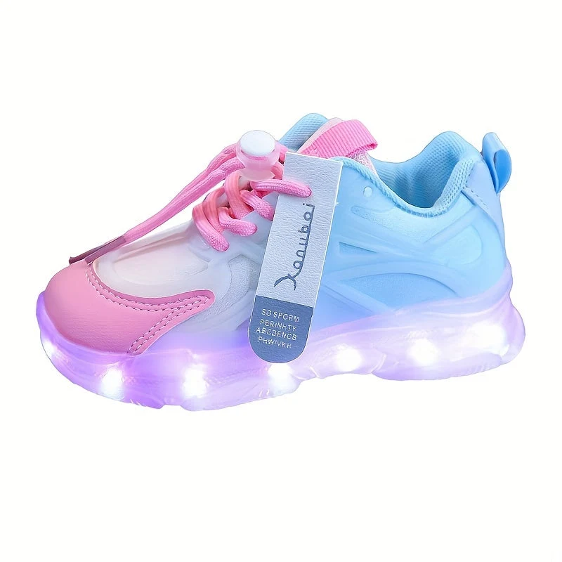 Farverige LED Sneakers til Børn – Lysende og Sjove i Hverdagen