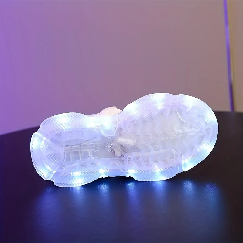 Farverige LED Sneakers til Børn – Lysende og Sjove i Hverdagen