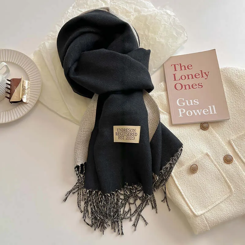Omvendt Cashmere Tørklæde til Den Stilbevidste