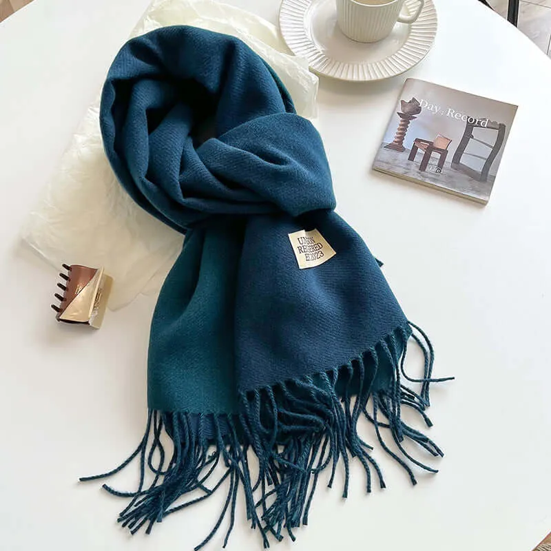 Omvendt Cashmere Tørklæde til Den Stilbevidste