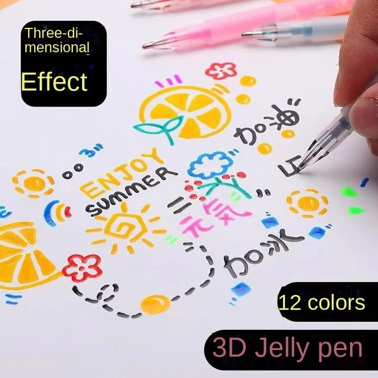 Farverige 3D Tegnepenne til Kreativ Design