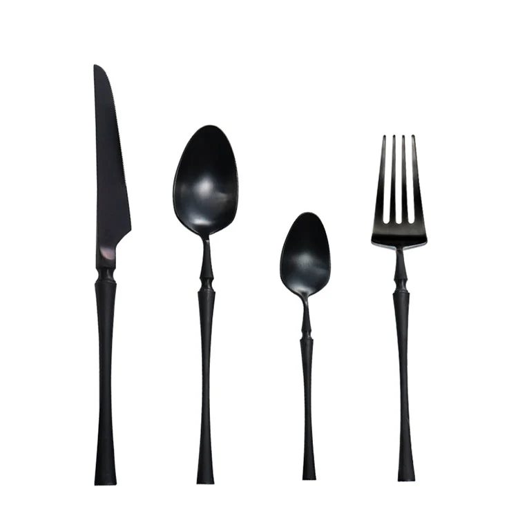 Elegant Sæt af 24 Stk. Rustfrit Stål Bestik – GlanzSet