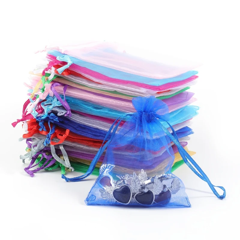 Elegant Sætpakker i Organza – Ideelle til Gaver og Festdekorationer