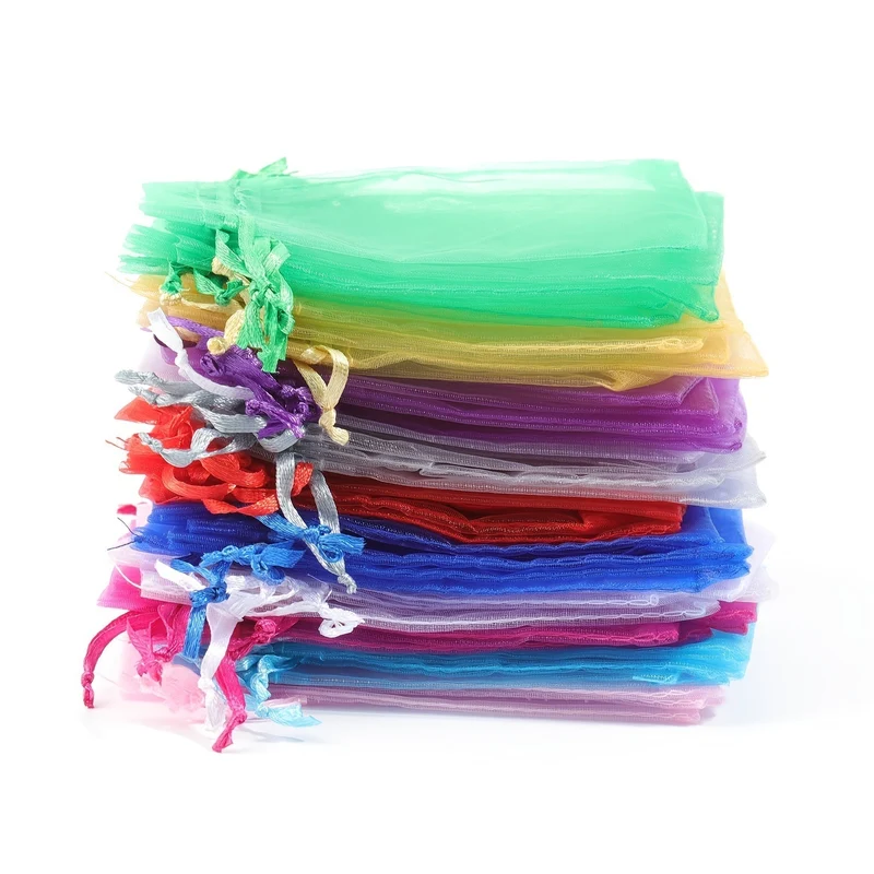Elegant Sætpakker i Organza – Ideelle til Gaver og Festdekorationer