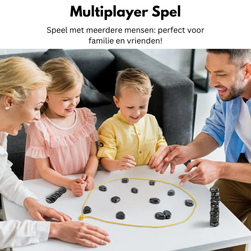 Rejsevenligt Magnetisk Skak Sæt til Strategisk Underholdning