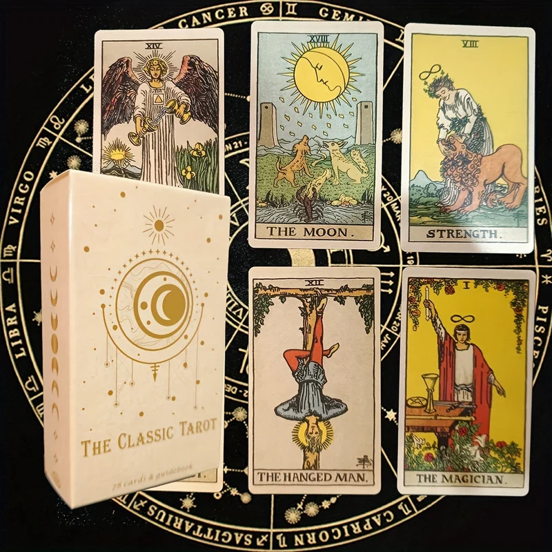 Klassisk Tarot Sæt (78 Kort) – VisdomsRejse