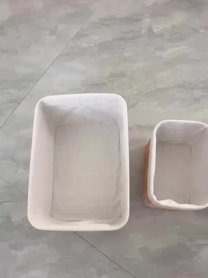 Naturlige Opbevaringskurve i Bamboopakke – Hold Dit Hjem Organiseret