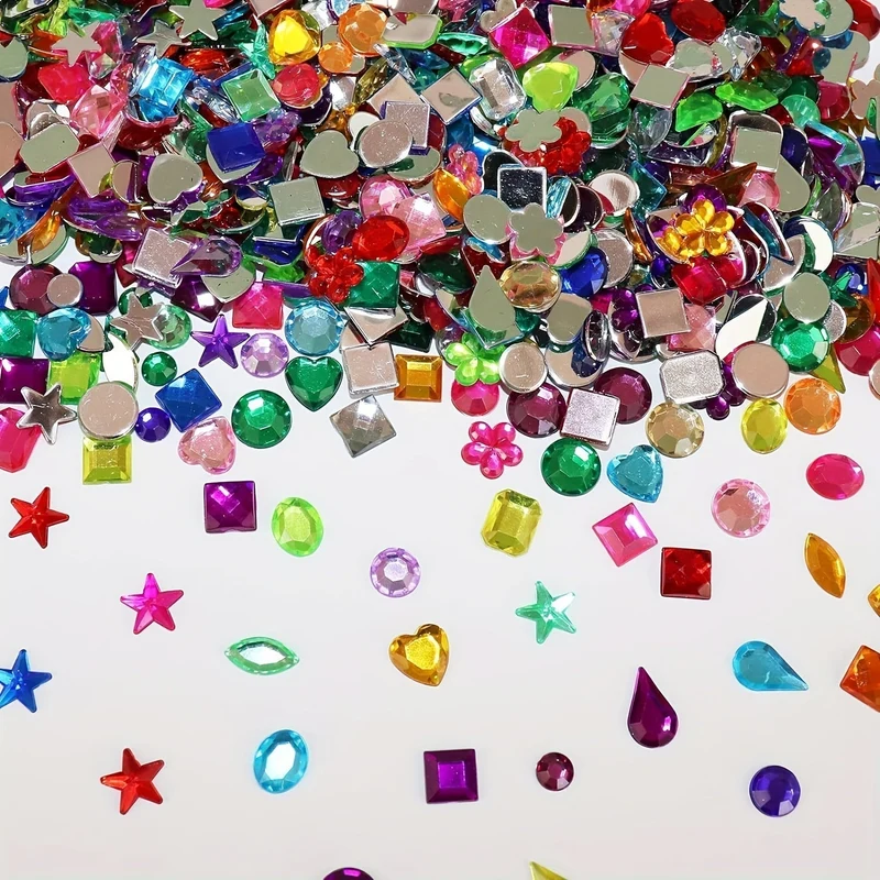 Glitrende Akrylperler – Perfekte til Fester og Kreative Projekter