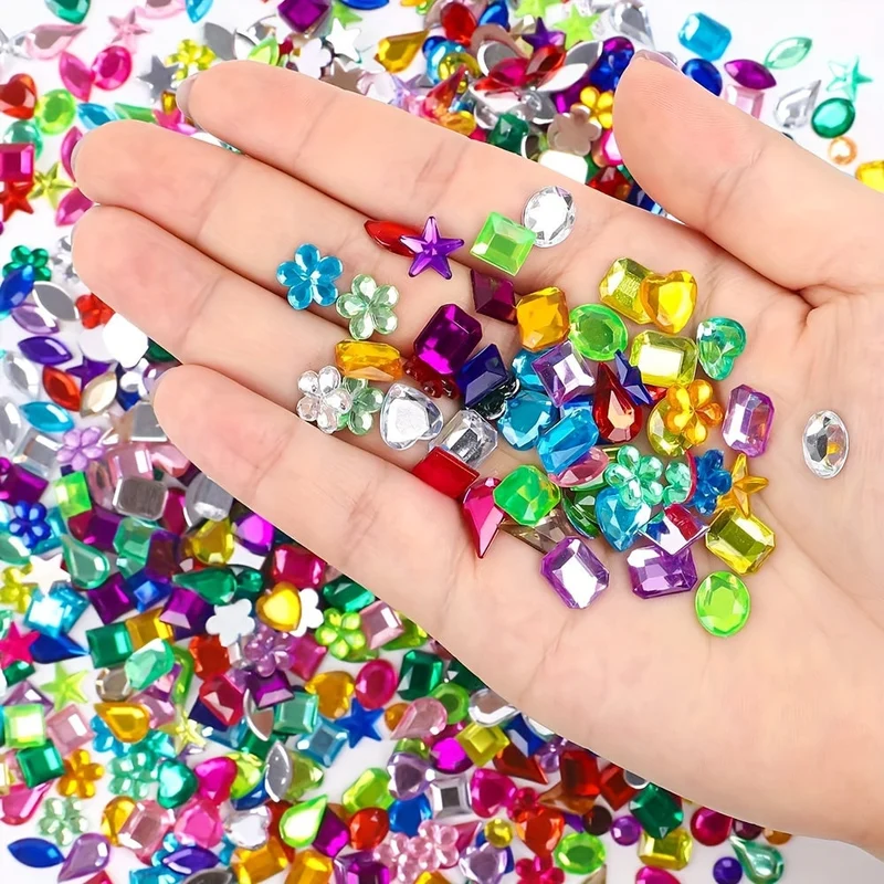 Glitrende Akrylperler – Perfekte til Fester og Kreative Projekter